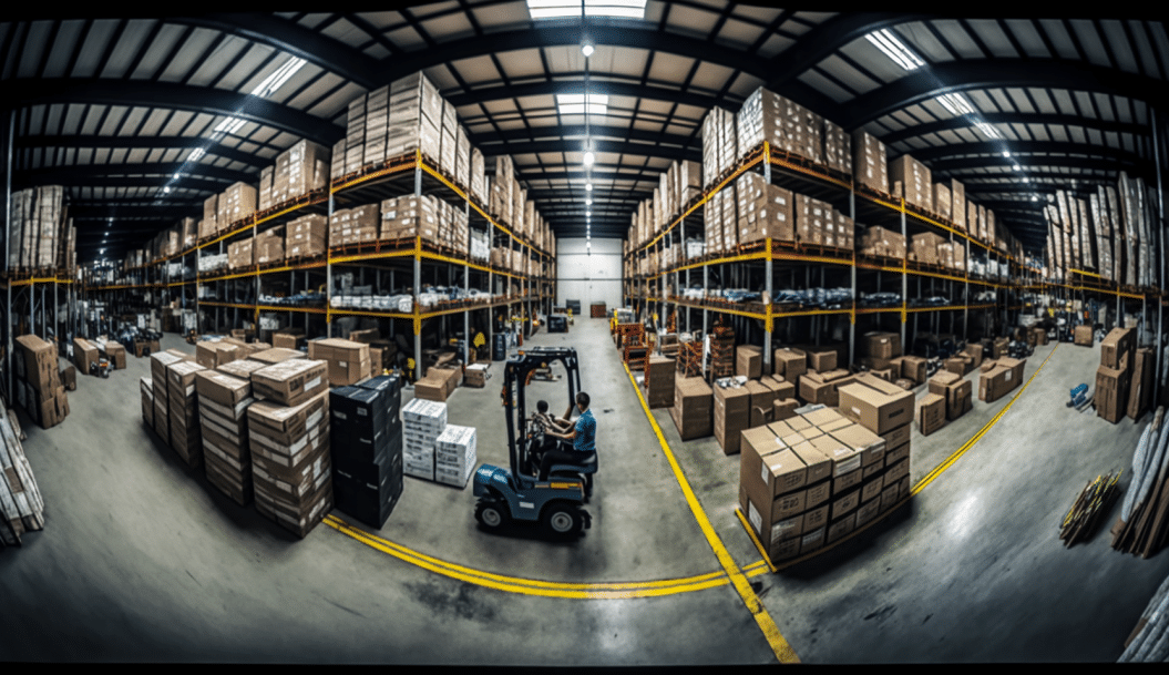 Transloading Warehouse in Delta