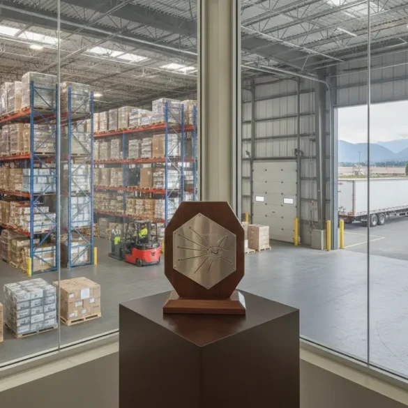 Vancouver 3PL fulfillment warehouse supporting ecommerce, wholesale, and cross-border logistics.