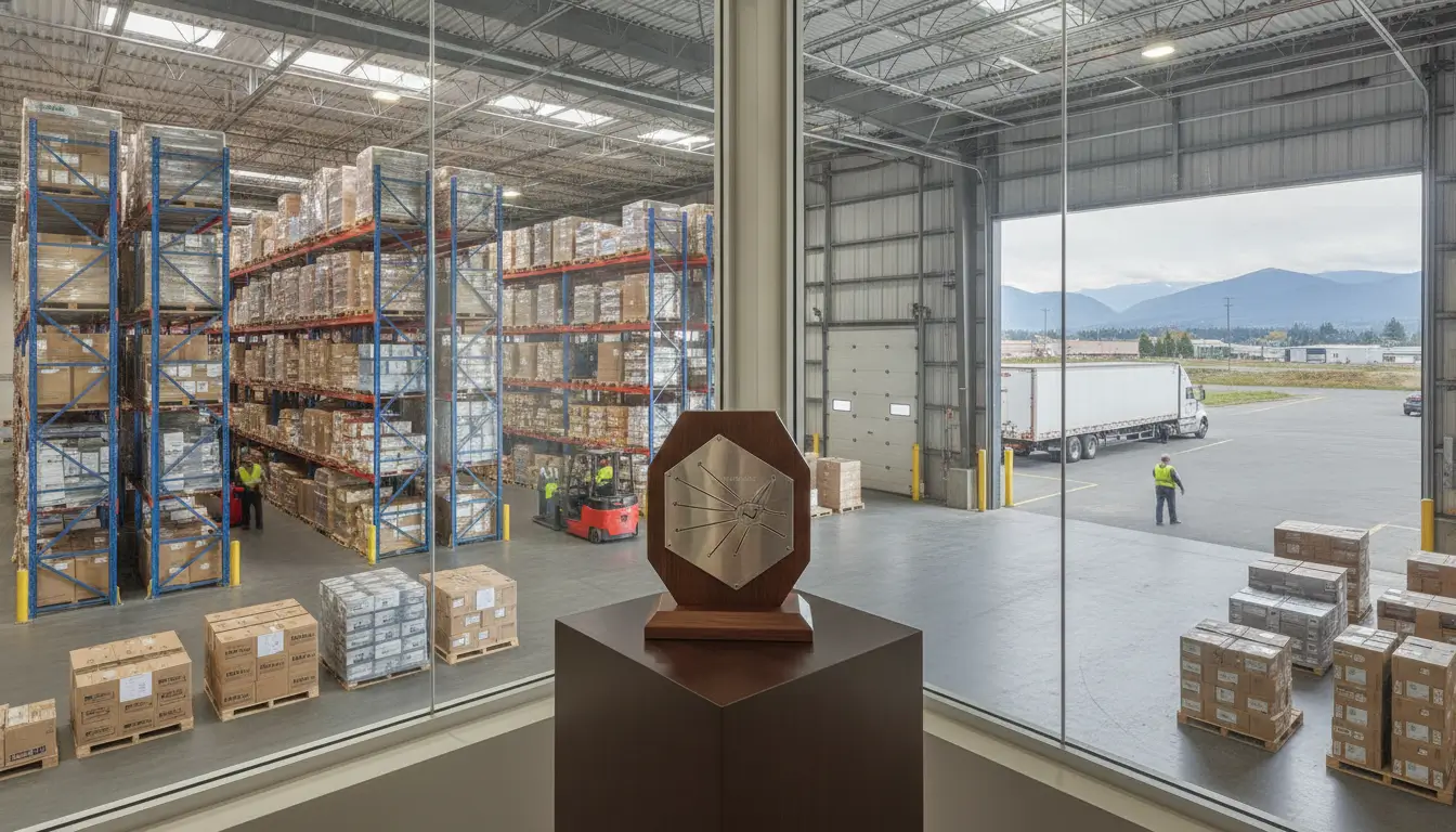 Vancouver 3PL fulfillment warehouse supporting ecommerce, wholesale, and cross-border logistics.