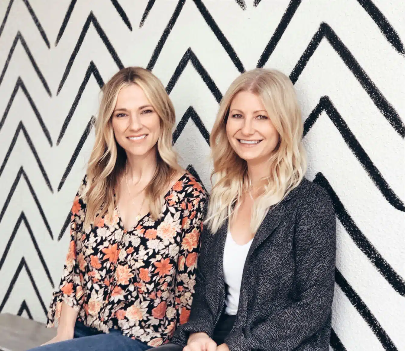 Christa Bischofberger and Kristy Kalsman, founders of Saltwater Luxe.