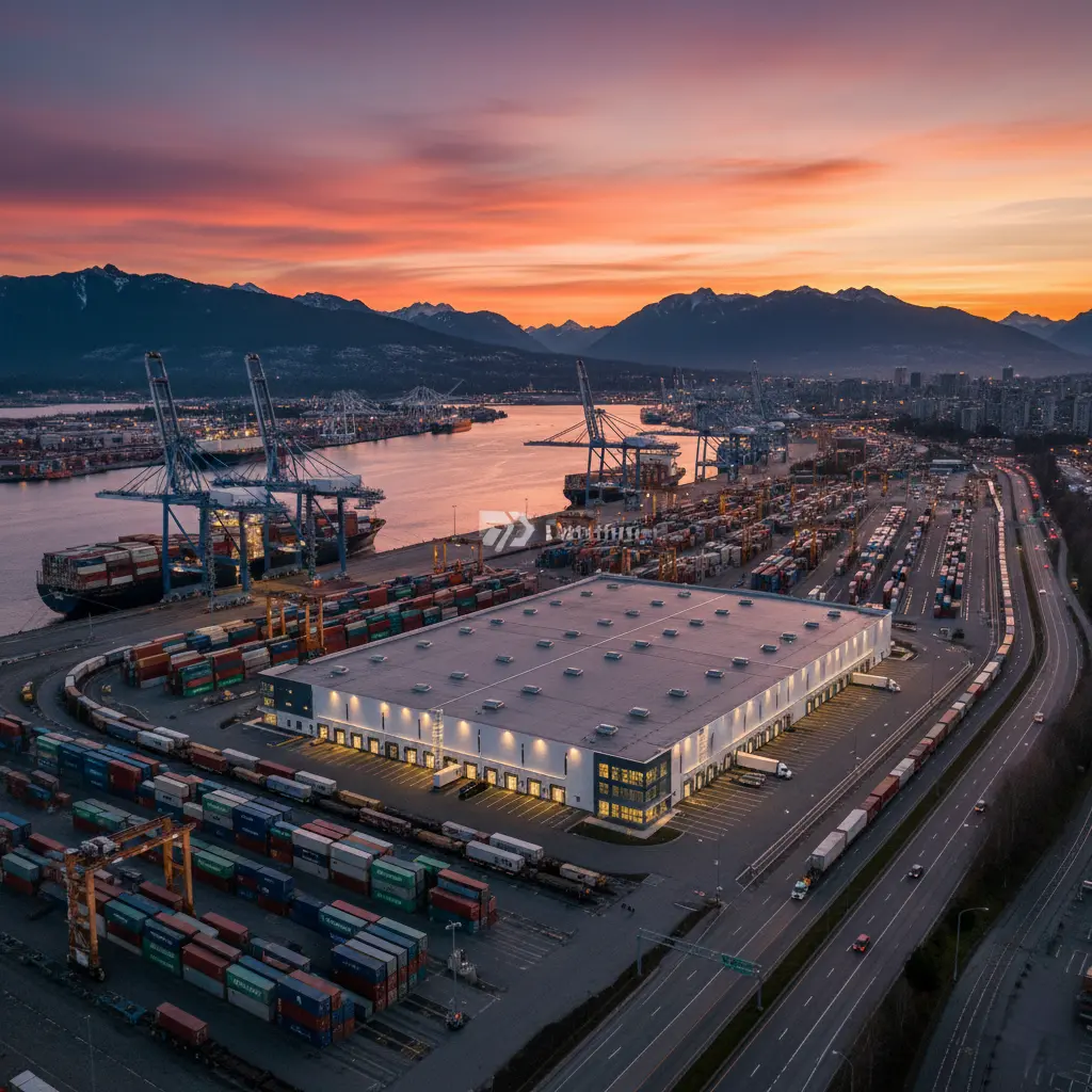 Vancouver fulfillment center supporting Pacific Rim and cross-border distribution